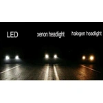 Which is better for halogen headlight, xenon headlight and LED headlight?
