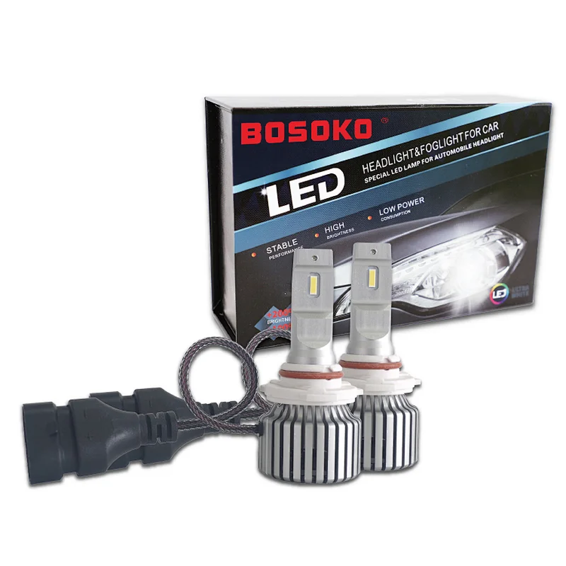 BOSOKO X5 9005 LED 大灯灯泡 33W 3000LM