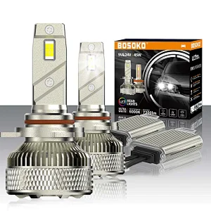 BOSOKO 55W大功率9012车载LED大灯