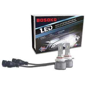 BOSOKO X5 9012 汽车 LED 大灯灯泡 30W 3000LM