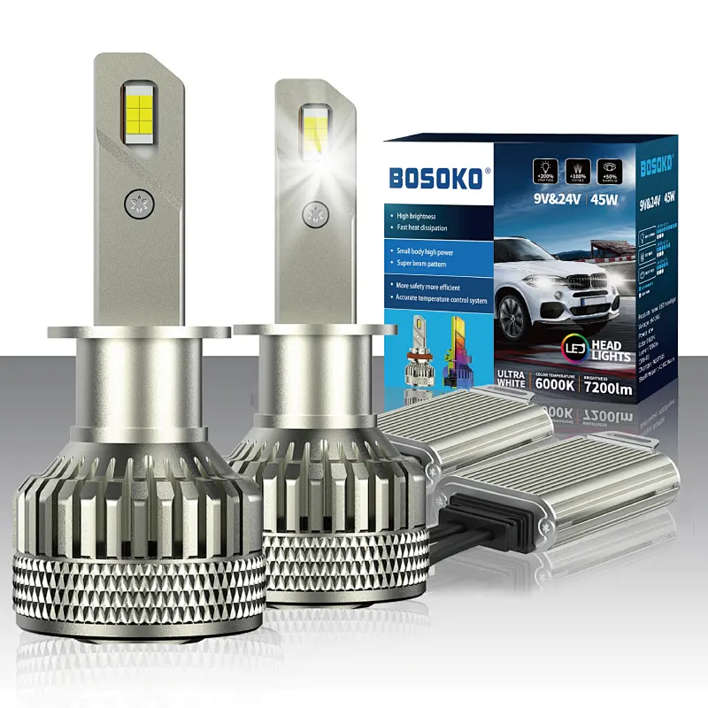 BOSOKO 45W H1 Led 车用车灯