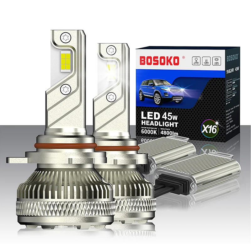 BOSOKO X16 45W 9012 车载LED大灯