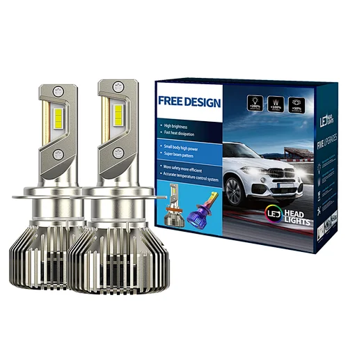 BOSOKO M5 65W H7 led 替换车头灯灯泡用于汽车