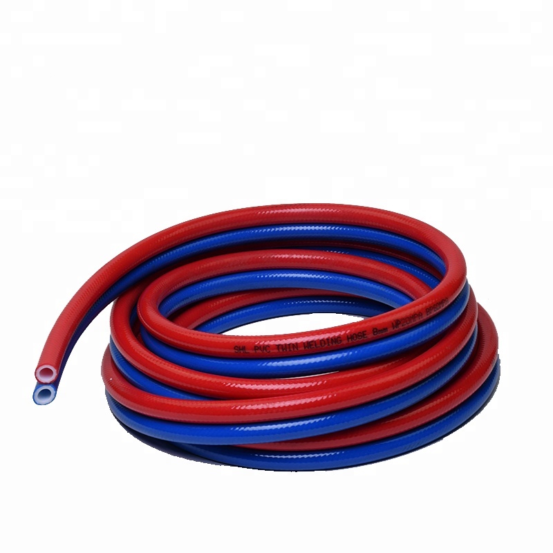 Get Free Samples!!! PVC twin welding hose cutting machine hose