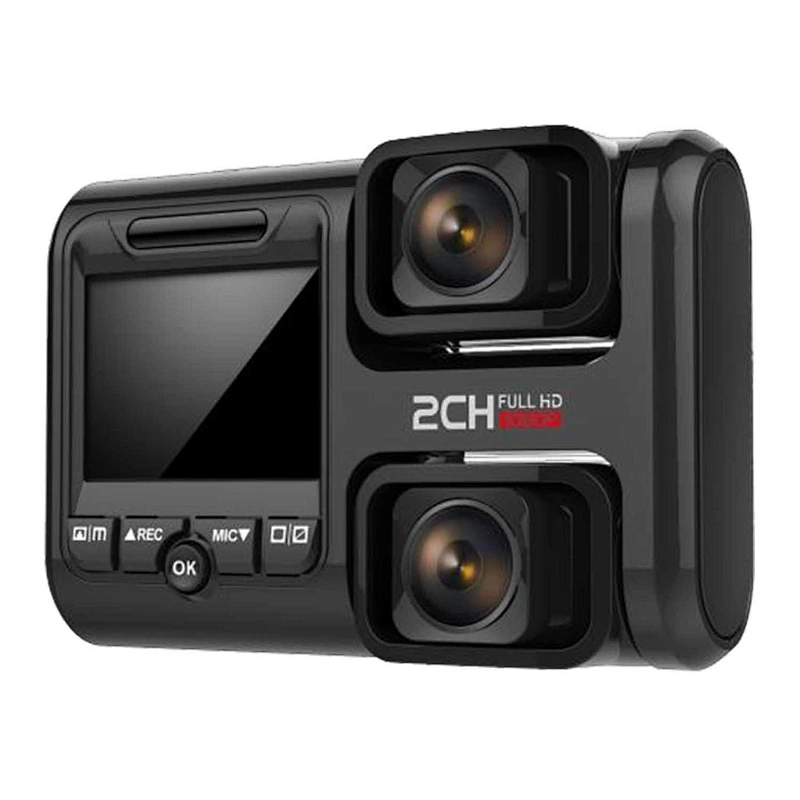 2.0 inch dual 1080p front and inside 1080p car DVR