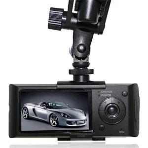 2.7英寸双镜头高清720P CAR DVR