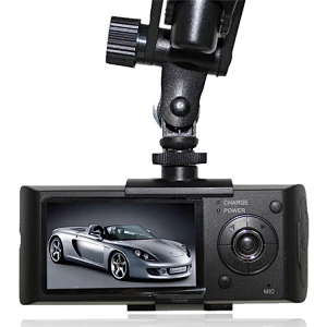 2.7英寸双镜头高清720P CAR DVR