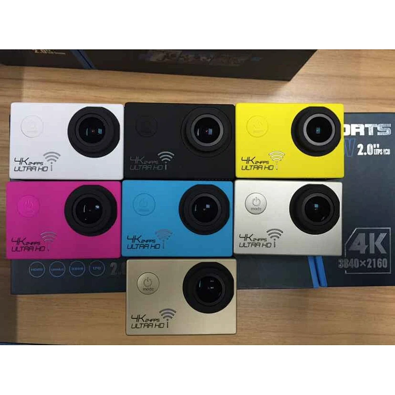 Wasserdichte Action-Kamera mit 4K-Auflösung