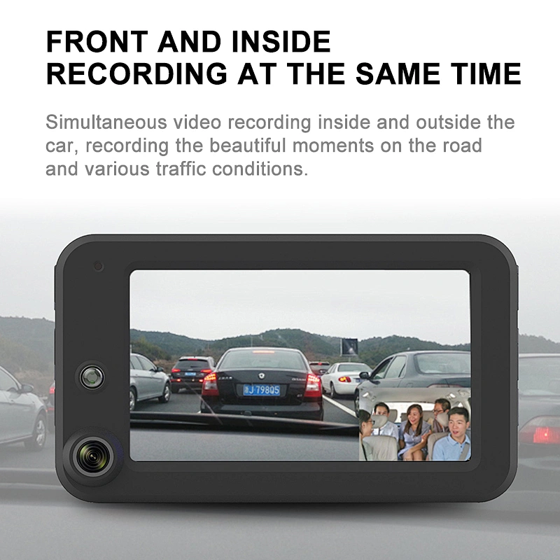 Dual lens FHD 1080P Car Camera with WIFI