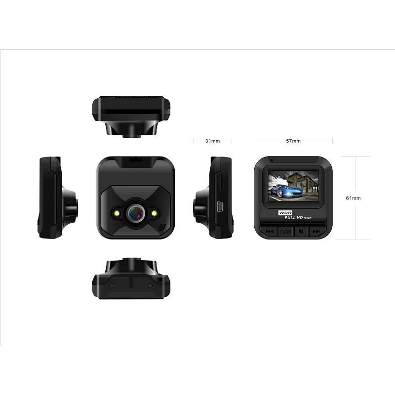 1.6英寸迷你车载DVR