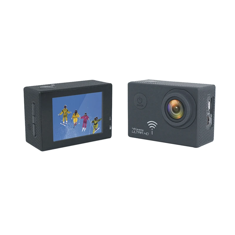 Wasserdichte Action-Kamera mit 4K-Auflösung