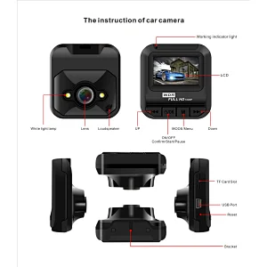 1.6英寸迷你车载DVR