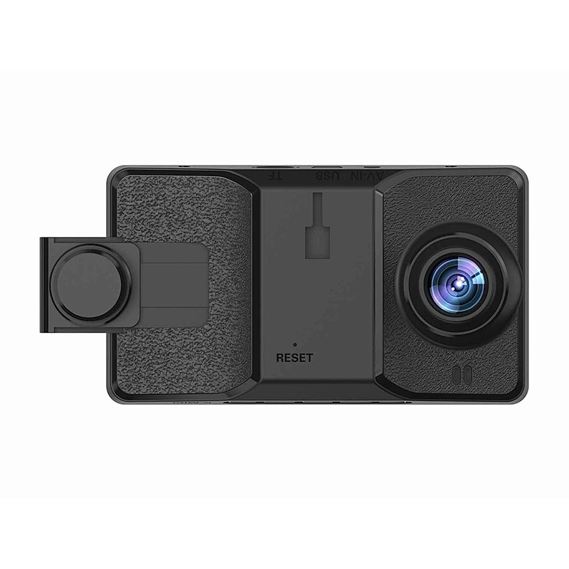 4,0-Zoll-FHD 1080P-Dash-Kamera mit drei Objektiven und IPS-Display