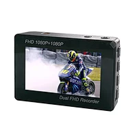 全高清双1080p摩托车记录仪（两个独立镜头）