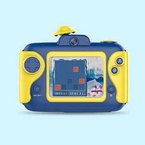 Мини двойной объектив 2,4-дюймовый экран детской головоломки камеры
