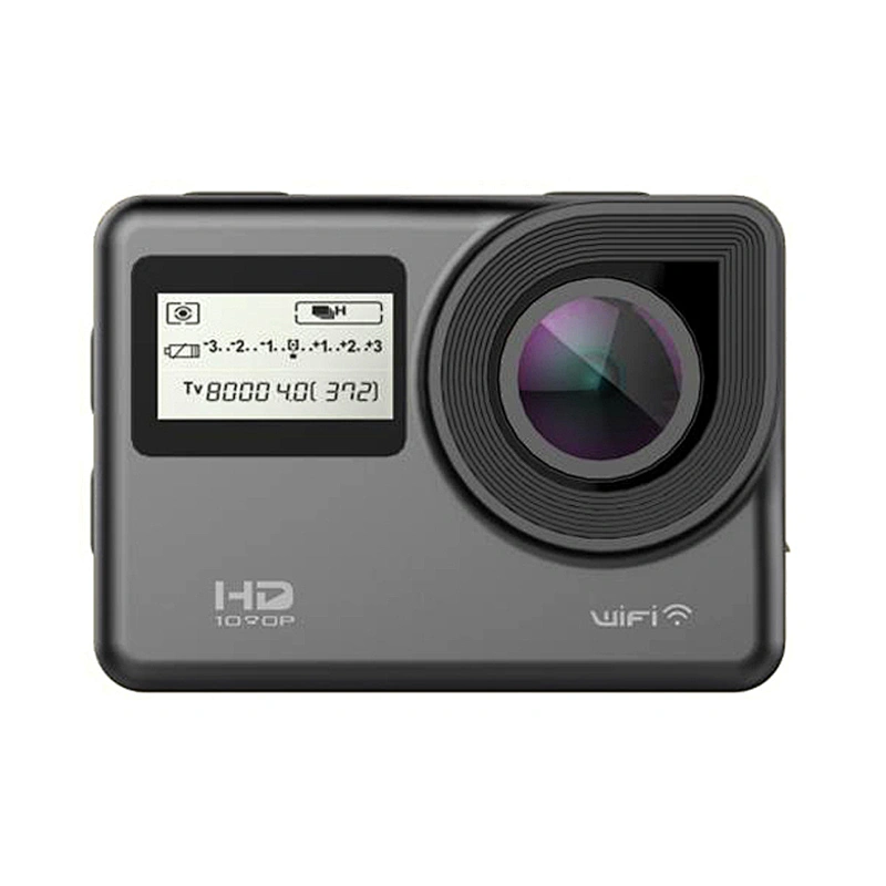 2.0英寸触摸屏双液晶触摸面板4K wifi运动相机