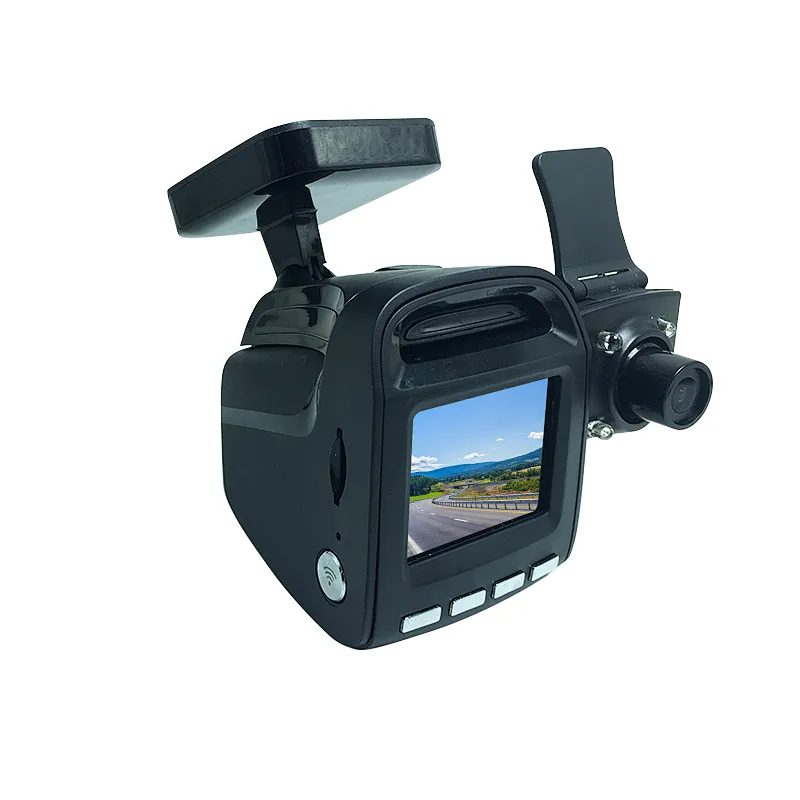 磁気ブラケット付きデュアル1080P車用カメラ(フロントレンズは取り外し可能)
