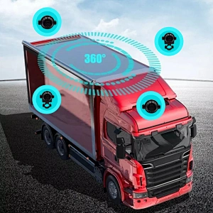 Der super Nachtsicht 4 Kanal Truck Recorder