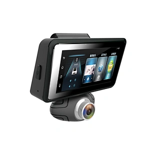 三镜头3.0英寸FHD 1080P行车记录仪，带后视摄像头