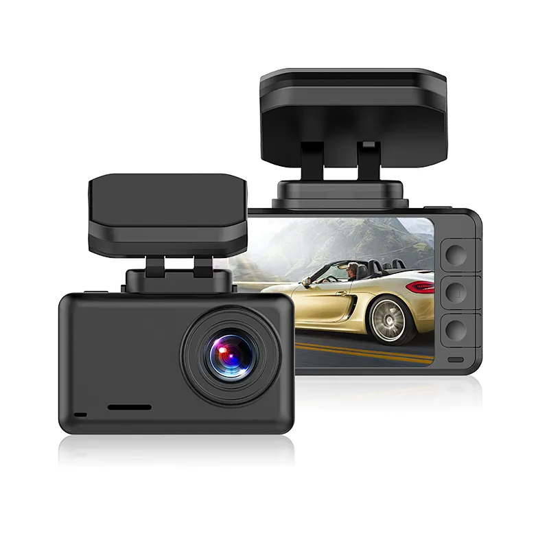 2.45 inch real 4K car camera with magnetic connection