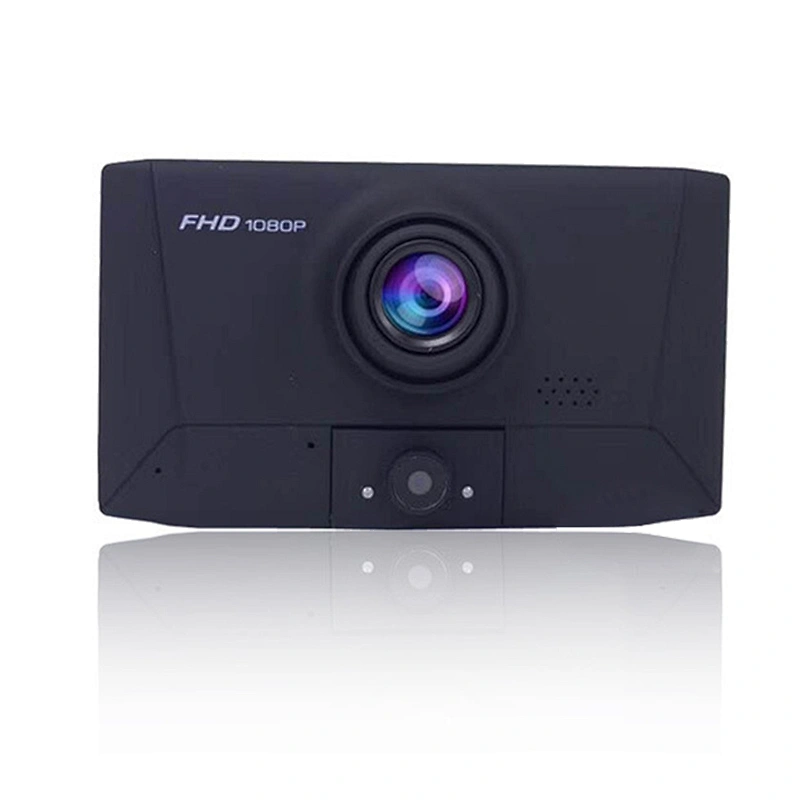 Three lens 4.0 inch FHD 1080P dash camera with IPS display