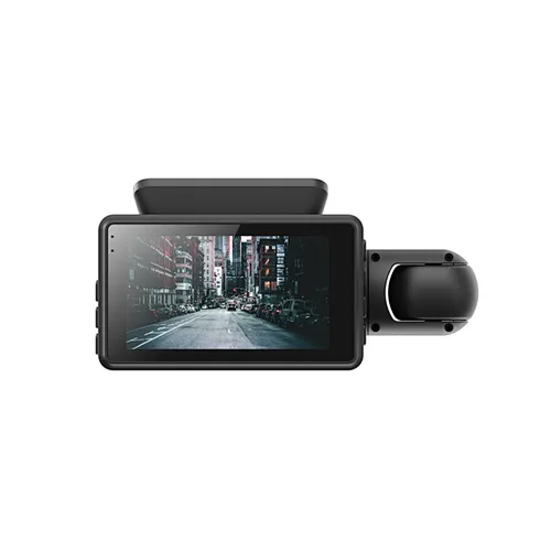 3,0-Zoll-Auto-Dash-Kamera FHD 1080P mit zwei Objektiven ， Parkmodus vorne und hinten, G-Sensor, Bewegungserkennung, WDR, Loop-Aufzeichnung