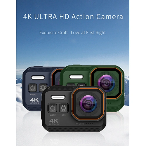 WIFI 4K ULTRA HD 1080P IP68 Mini waterproof Action camera