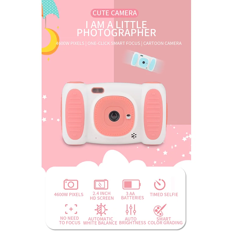 2.0inch防水儿童玩具相机