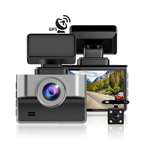 DVR-X600 Dash Cam Dual Objektiv Full HD 1080p @ 30fps 2.0"140 Kombi 176; Viewing Ang