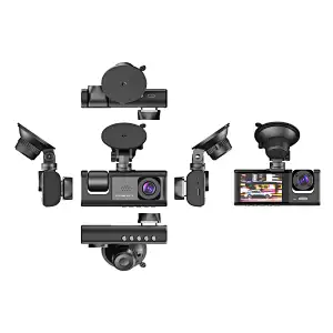DVR-X600 |行车记录仪|双镜头全高清1080p@30fps | 2.0“| 140°视角