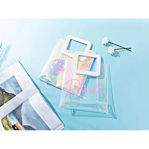 holographic tote bag