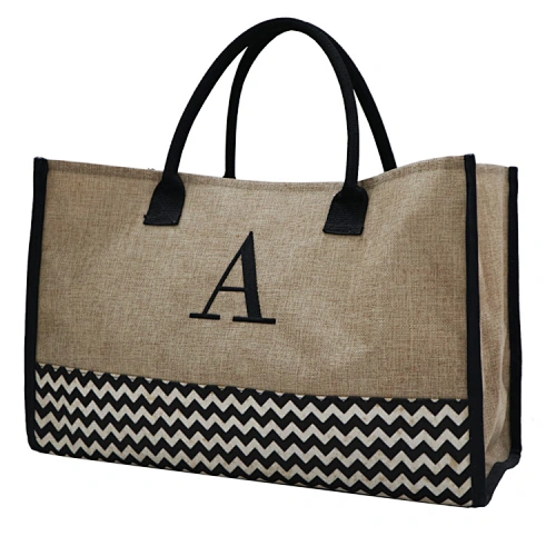 burlap tote bags with handles