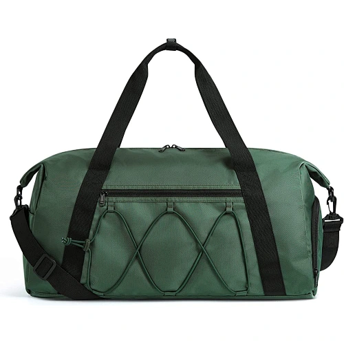 gym bag with yoga mat holder