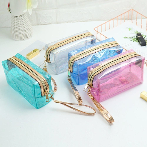 clear makeup bags with zipper