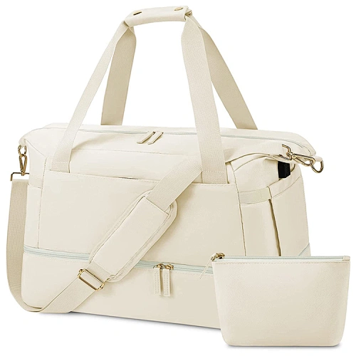 multi compartment gym bag