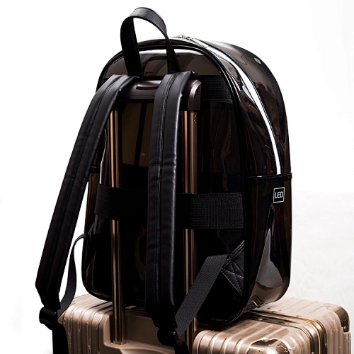 see through backpack