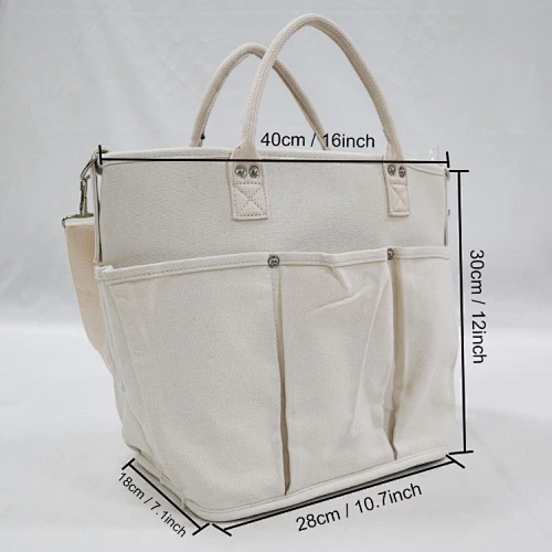 Durable Canvas Cotton Tote Bag