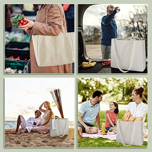 canvas shopping bags