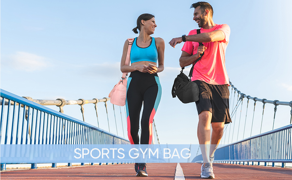 gym bag with shoe compartment