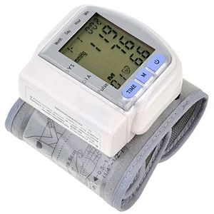 High Accuracy Automatic Wrist Blood Pressure Monitor Measuring Instrument