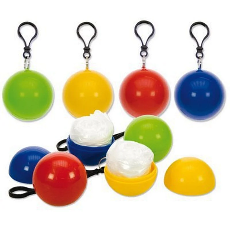 Disposable Outdoor Adult Plastic Soccer Portable Raincoat Ball