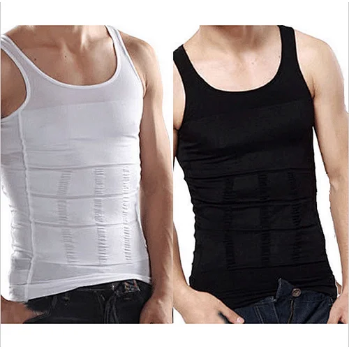 Men Fashion fitness Undergarment Body Shaper Slimming Vest