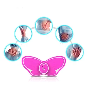 Mini Electric Multi-functional Butterfly Muscle Massage Machine Body Muscle Relax Fitness Acupuncture Pulse Massager