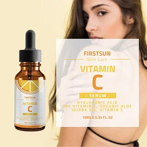 VC hyaluronic acid hydrating brightening moisturizing face serum for skin care