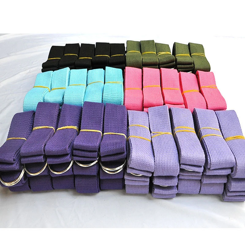 2018 100% cotton Yoga woven strap/belt for beginners