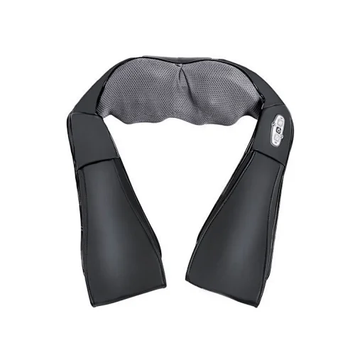 2020 high quality kneading shoulder cervical shiatsu beating neck belt massage shawl massager with heating car cigar lighter