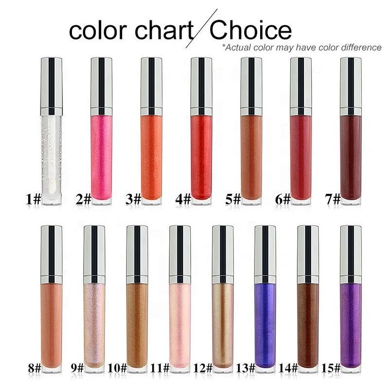 Long lasting 2019 NEW product wholesale 22 sexy colors moisture natural lip gloss