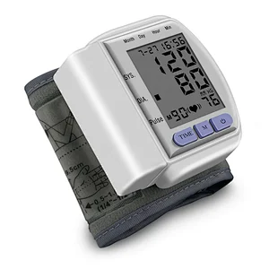 High Accuracy Automatic Wrist Blood Pressure Monitor Measuring Instrument