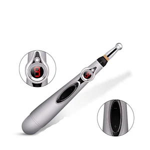 Amazon hot sale electric laser acupuncture therapy meridian energy pen for body massager pain relief tools