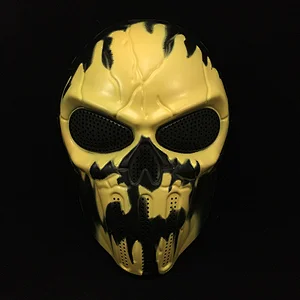 Hot Selling Plastic  Protective Face Mask Halloween Mask for Halloween Party Masquerade
